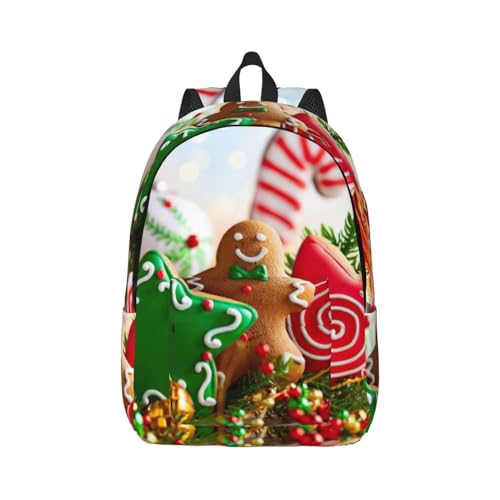 Sac à dos d'infirmière ergonomique pour ordinateur avec motif bonbon