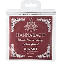 Hannabach Cuerdas para Guitarra Clásica Serie 815, Tensión Muy