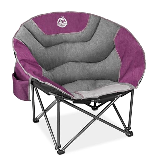 Northroad XXL Camping Moon Chair,Oversized Round...