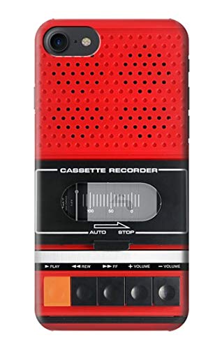 Coque iPhone SE 2020 cassette rouge etui pour iPhone 7 8