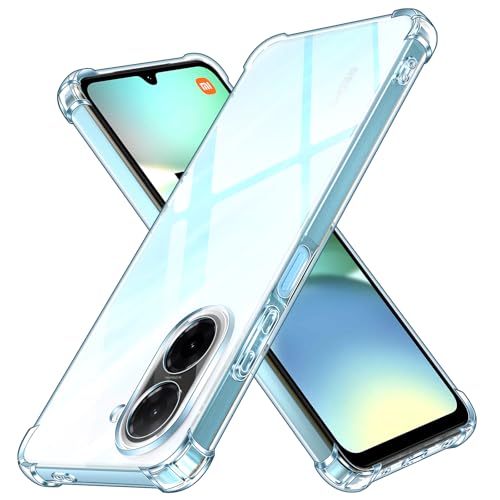 Image of Compatible for [ Poco C71 ] Bumper Back Case Cover for [ Poco C71 ] - Transparent