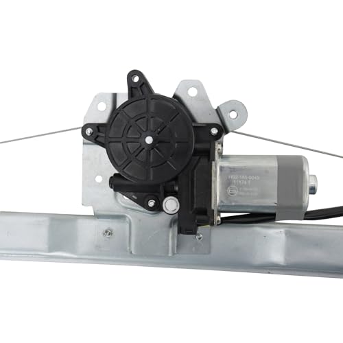 Image of TRQ Front Passenger Side Power Window Motor and Regulator Assembly Compatible with 2014-2020 Nissan Rogue