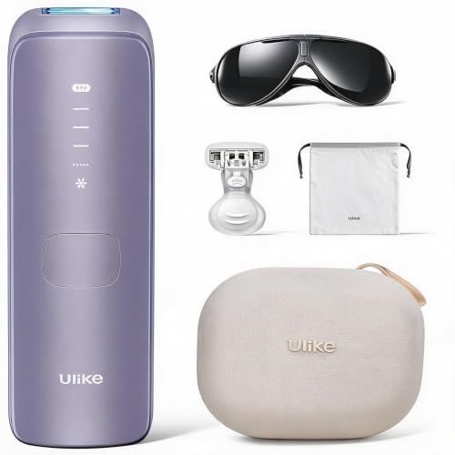 Image of Ulike Laser Hair Removal Device Air 4 Ipl Gift with Bag for Women and Men, Ice Cool and Permanent Hair Reduction for Nearly Painless, USHR Mode Hair Removal in 10mins from Home
