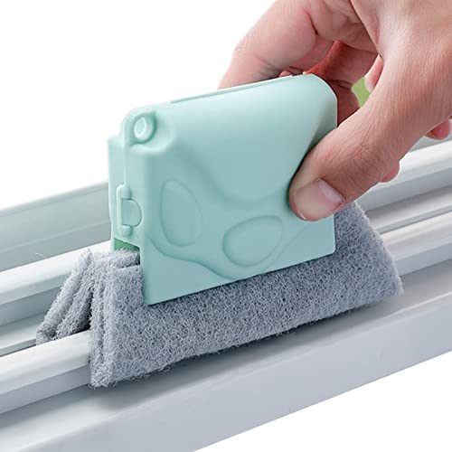 Limpieza de rieles de ventana de puerta, herramientas de limpieza de ranuras de mano, herramientas de limpieza de ranuras de esquina, cepillos de limpieza para puertas correderas, líneas de azulejos