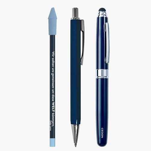 Preisvergleich Produktbild Stifteset dunkelblau