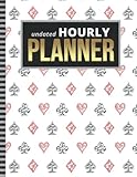 combo deck modern budget  Undated Hourly Planner And 200-Page College-Ruled Notebook: 8.5x11 53-Week Non-Dated Weekly Daily Diary / 5AM - 10PM in 30 Minute Interval / With To ... / Playing Deck Of Cards - Game Art Pattern