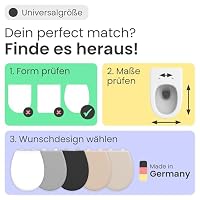 instmaier Alma | Toilettendeckel | Oval | Weiß | Made in Germany – Ansicht 6