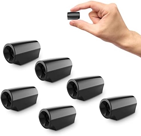 Elook Deer Warning Whistles Device for Car, Save Deer Whistle Deer Horns with Upgraded Acrylic Double-Sided Tape, Mini Size, 6 Pack (Patent Registered)