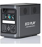 Amazon.co.jp: EcoPlay EP1800 ポータブル電源 蓄電池 バッテリー 発電