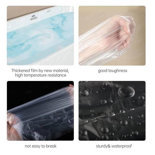 image for Swingers 10 Pack Disposable Bathtub Cover Liner, Large Bathtub Liner P
