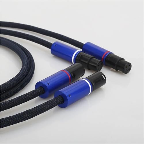 Cable de audio balanceado XLR macho y hembra 1.5m miniatura 1
