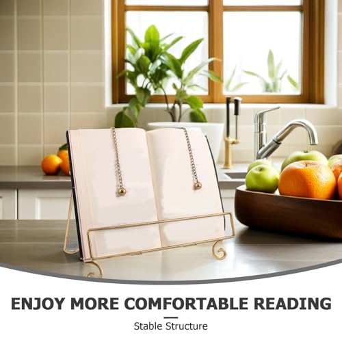 Soporte para libros de cocina COLLBATH de hierro fundido para encimera 6