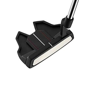 MAZEL Putter de golf para hombres diestros con cubierta para la cabeza, putter de inserción de hoja de mazo premium con eje de acero inoxidable de 34 pulgadas