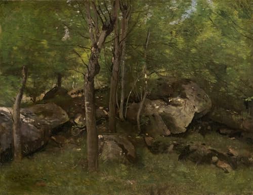 Toile de peinture Corot 60x90cm pour habiller un mur vide