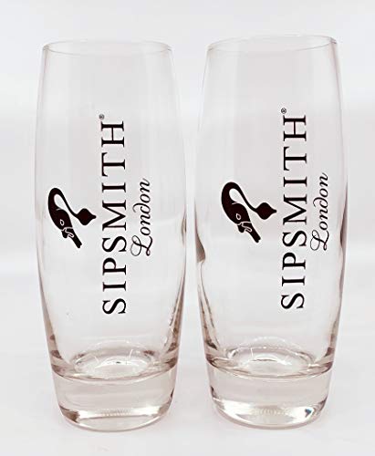 Sipsmith 2X Gläser - Longdrinkgläser Gin Glas - Gin & Tonic Cover
