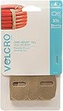 VELCRO Brand ONE-WRAP Ties | Reusable Pre-cut and Self Gripping | For Bundling Hoses, Wood, Heavy Duty Extension Cords | 3 Ct 23