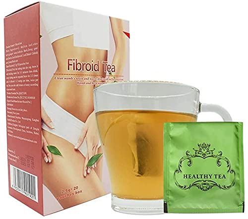 Kedejin 20packs/Box Warm Uterus Tea Uterus Detox Tea Fibroid Tea for Female for Anti Aging, Prevent Gynecological Diseases ，0.08OZ / Bag