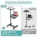 Facilife 2 Shelves Projector Stand Tripod, Height Adjustable Max 64
