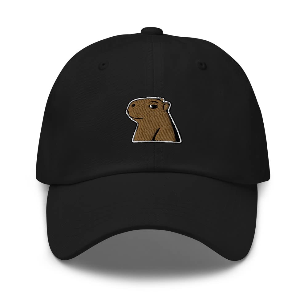 Capybara Hat Cute Capybara Friendly Capybara - Cute Capybara Embroidery Dad hat