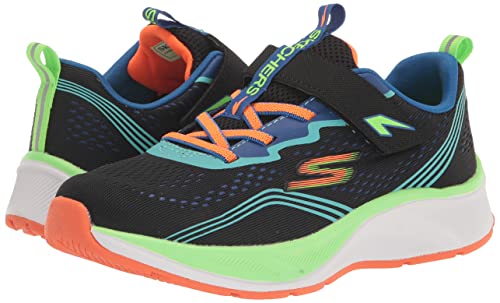 Skechers Kids Boy's Elite Sport Sneaker, Black/Multi, 13.5 Little Kid #TOP6