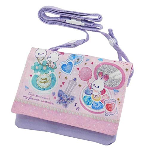 ショルダー付き マルチポケット/うさぎコスメ