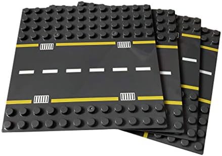 APOSTROPHE Games Building Block Base Plates for Large Blocks 38.1 cm x 26.7 cm Green Baseplate, Compatible with Leading Brands, (1x Green)