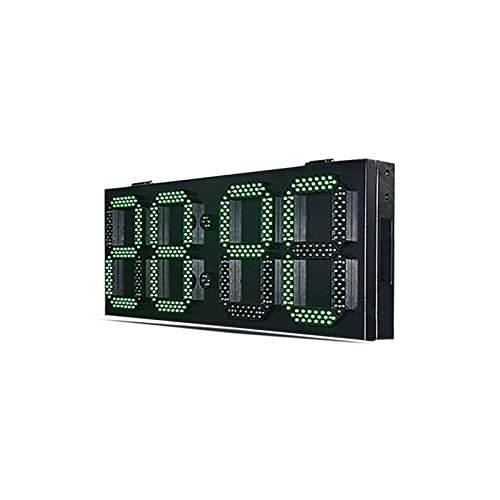 Reloj digital LED grande verde 10 pulg. para gimnasio miniatura 4
