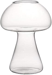 Yushu - Bicchiere da Cocktail a Funghi 380ML, per Rettifica Molecolare Bar Gastronomia, Speciale Barman, Bicchieri da Vino Birra, Tazza Raffredda Calice, Bicchieri in Vetro da Cucina Bar