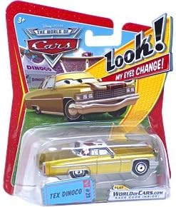 Disney / Pixar CARS Movie 1:55 Die Cast Car with Lenticular Eyes Series 1 Tex Dinoco