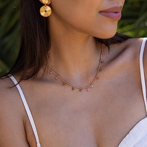 Collier filigrane anti-ternissement en acier de 40 à 45 cm - 3
