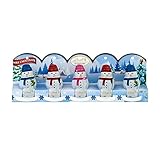 Lindt Mini Snowman Milk Chocolate Candy, 1.7 oz. 5-Pack