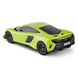 CMJ RC Cars™ McLaren 675LT Officially Licensed Remote Control Car 1:18 Scale Working Lights 2.4Ghz Green - Image 8