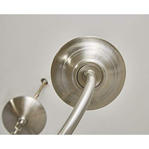 Image of Livex Lighting 5006-91 Williamsburgh 6-Light Chandelier, Brushed Nickel