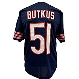 Dick Butkus Jersey Blue Chicago | Unisex Adult Sizes S-5XL Unsigned Custom Sewn Stitched