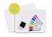 Small White Boards for Students, Dry Erase Board for Kids with Markers, 2 Pack, Double-Sided