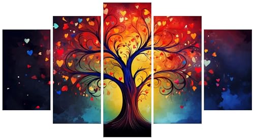 Peinture Diamant adulte Arbre de vie : Créez une fresque murale géante pour votre salon