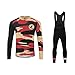 Produktbild UGLYFROG Radfahren Kleidung 2020 Winter MTB Herren Professionell Fahrradbekleidung Langarm Thermo mit Fleece Anzug Radtrikot +Lange Hosen 20D Pad Set Gemütlich