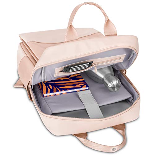 Johnny Urban Mochila Mujer & Hombre Rosa - Jona Large - Bolso para Trabajo, Excursión, Tiempo Libre - Compartimento para el Portátil - Hidrófugo