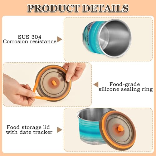 Envase hermético de acero inoxidable para café 30oz miniatura 4