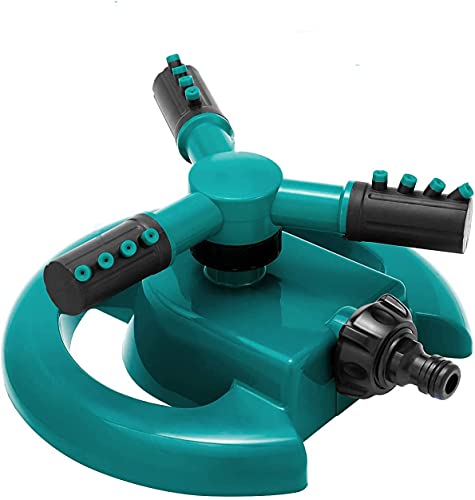 Image of ADA Automatic Garden Sprinkler 360 Rotating Adjustable Water Sprinkler, Multipurpose Yard Sprinklers for Plant Irrigation