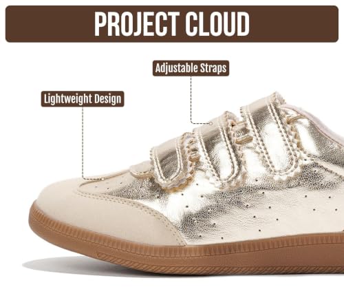 Image of Project Cloud Sneakers for Women - Stylish & Comfortable Women's Fashion Sneakers with Memory Foam and Leather Insole - Non Slip & Lightweight Womens Shoes - Fashion Shoes for Women (Ysabelle)