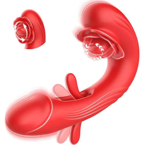 4 in 1 Vibrator für Frauen Sex, G Punkt Vibratoren für Frauen mit 10 DrehungModi 10 Vibrations 10 TapModi Vibratorensets für Klitoris, Sex Spielzeug für die Paare Klitoris Stimulator