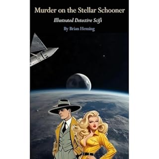 Murder on the Stellar Schooner Audiolibro Por Brian Heming arte de portada