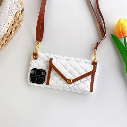 Étui portefeuille en cuir pour iPhone 11 avec sac à cartes amovible finition blanche chic