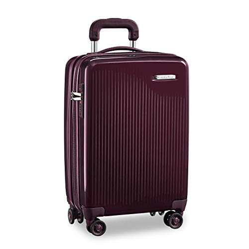 Briggs & Riley Sympatico-Hardside CX Expandable Carry-On Spinner Luggage, Plum