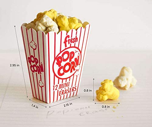 Image of R&H Designer Erasers (Popcorn 2 TUBS)