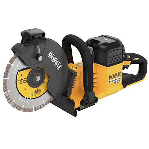 Dewalt Dcs692X2 60V Max Brushless Lithium-Ion 9 In. Cordless Cut Off Saw Kit (9 Ah) #TOP2