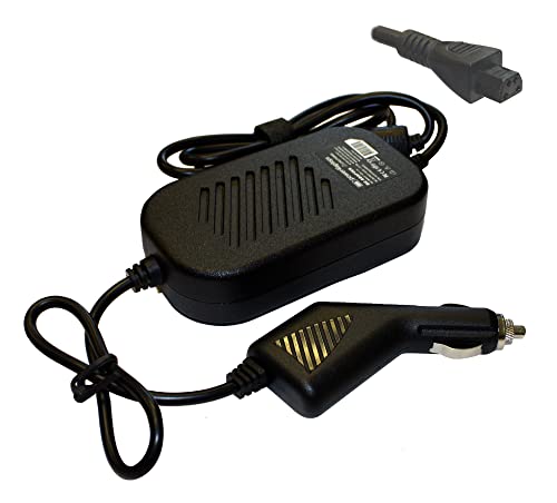 Voltaggio in uscita: 15V Power4Laptops Adattatore CC Auto Caricabatteria per Portatile Compatibile con Toshiba Qosmio G45