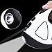 Hisocute Retractable Dog Leash for Dogs Locked System Automatic LED Light Non-Tangling