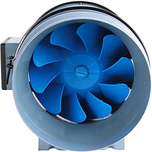 4 5 6 8 inch RAM Inline Mixed Flow UK Plug Hydroponics Grow Fan upto 840m3/hr (100mm 4"- 199 m3/hr)